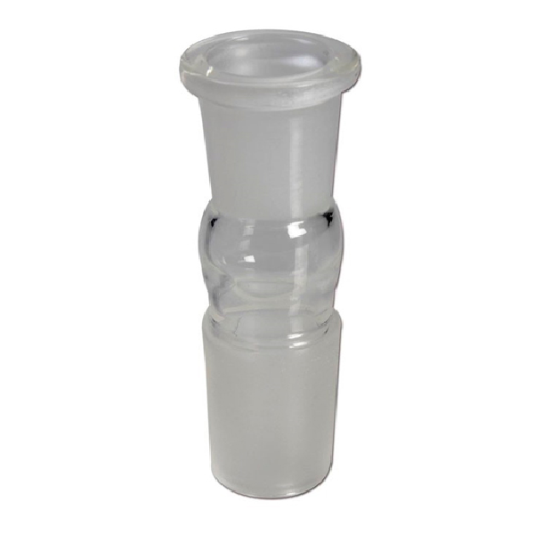 Adaptador empalme cristal macho hembra 19/19 mm para bongs y accesorios