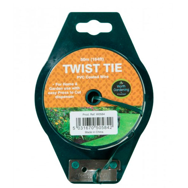 Alambre forrado para jardinería y tutores