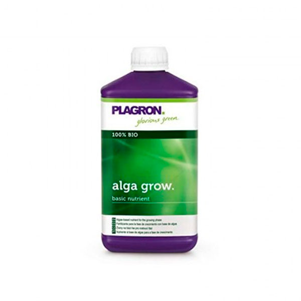 Botella de 500 ml de Alga Grow Plagron, fertilizante líquido para plantas