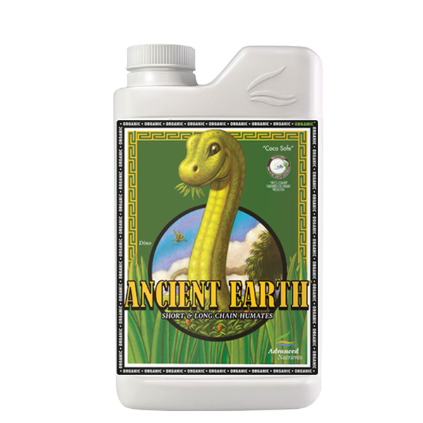 botella de 1 litro Ancient Earth Organic fertilizante avanzado para cultivo