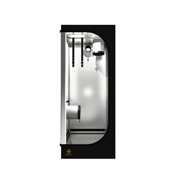 Armario de cultivo indoor Secret Jardin Dark Street R-4.0, estructura compacta y resistente