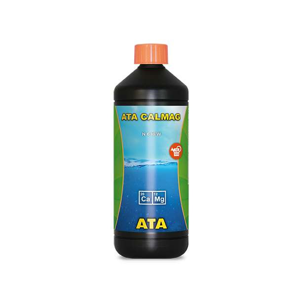 Botella de 1 litro de Ata Calmag suplemento nutricional para plantas