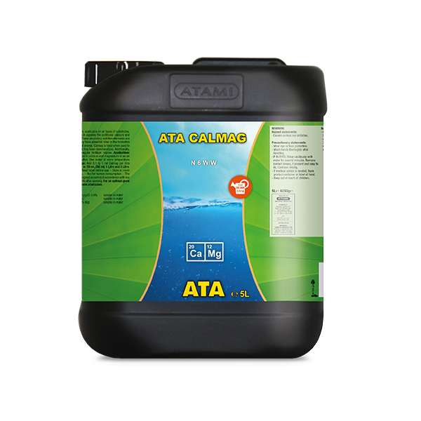 Botella de 5 litros de Ata Calmag para cultivo