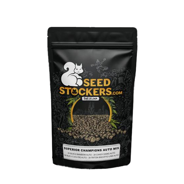 semillas autoflorecientes Auto Champions Mix de Seedstockers para cultivo