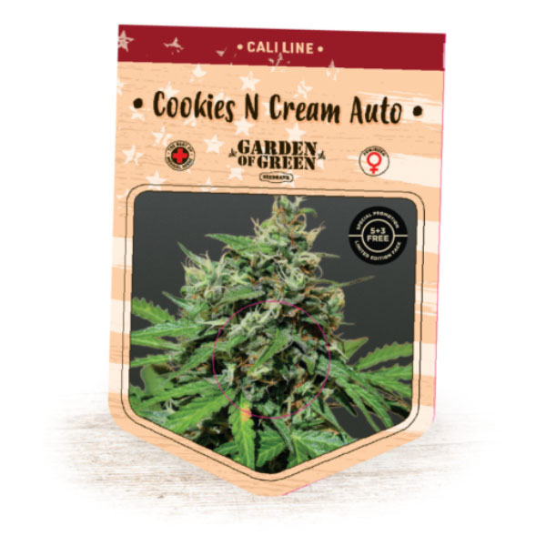 semilla autofloreciente Cookies N Cream Garden of Green Seeds