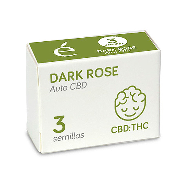 Semillas feminizadas Auto Dark Rose CBD de Elite Seeds para cultivo de cannabis