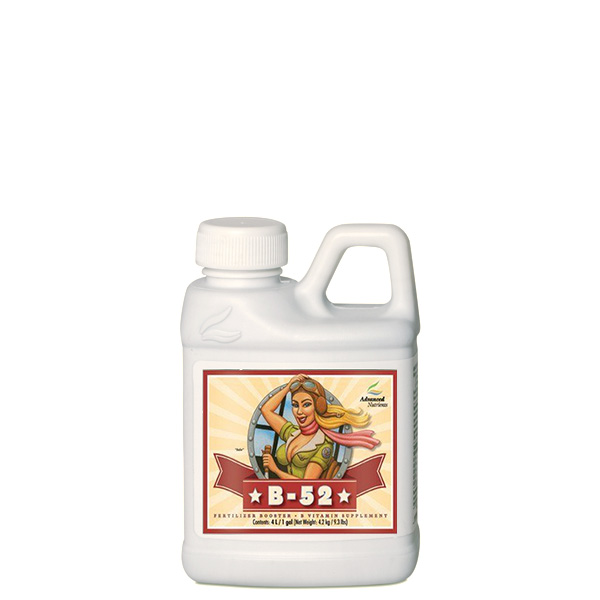 Botella de 250 ml de fertilizante B-52 de Advanced Nutrients para cultivo