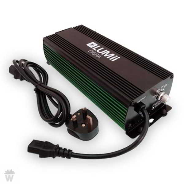 Balastro electrónico regulable LED Lumii 1000W para iluminación de cultivo