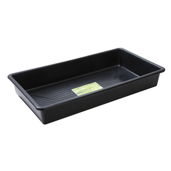 Bandeja rectangular Titan de 100x55x15 cm para cultivo y jardinería