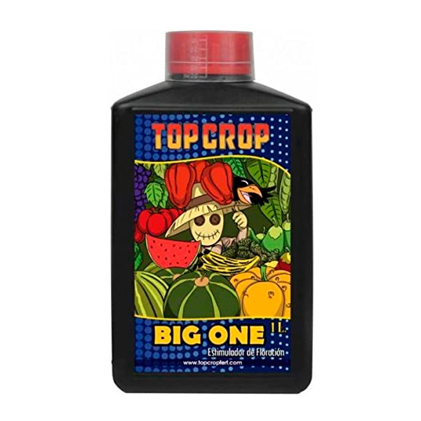 Botella de fertilizante Big One 1 litro para cultivo Top Crop