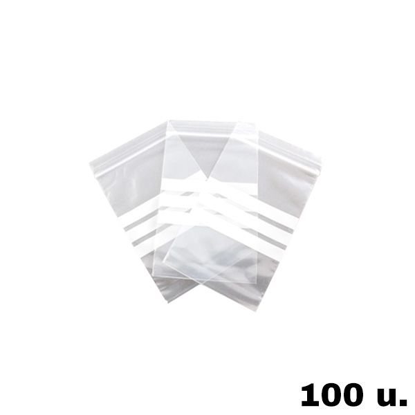 Bolsa de plástico transparente con autocierre 7x10 cm para envasado