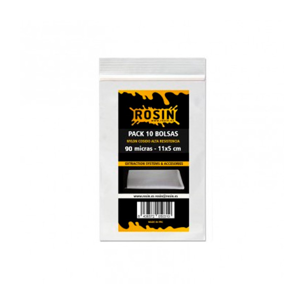 Bolsa Rosin Press 11x5 cm. Pack 10 u. 90 micras