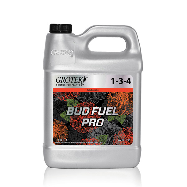 Botella de 4 litros de Bud Fuel Pro fertilizante para cultivo