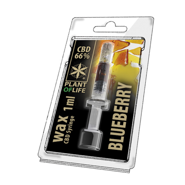 Cera CBD Blueberry 66% para extracción y uso terapéutico