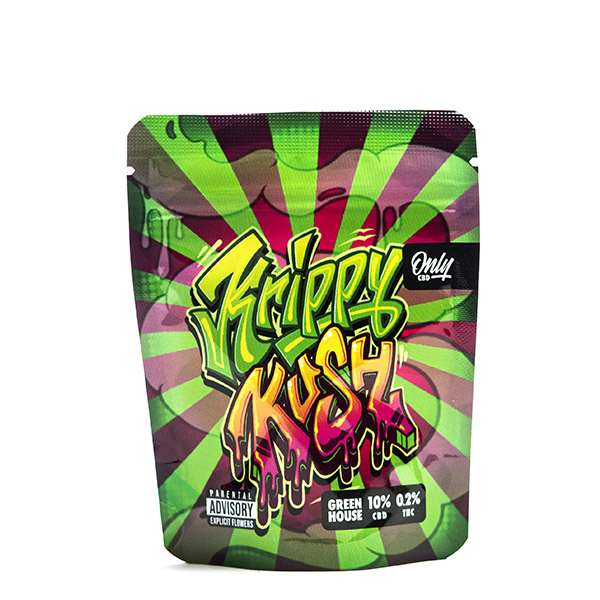 Envase de Caamo Cbd Krippy Kush 1 gr, producto de cannabidiol