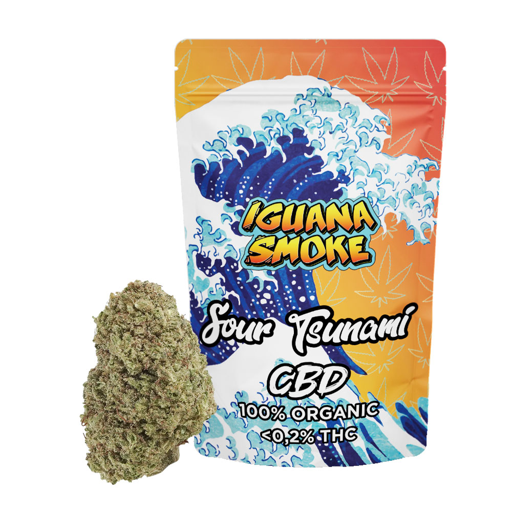 Cañamo Cbd Sour Tsunami Iguana Smoke