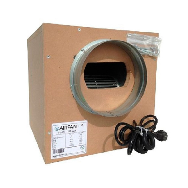 Caja AIRFAN ISO-Box para extracción de aire 5000 m3/h de la marca Airfan