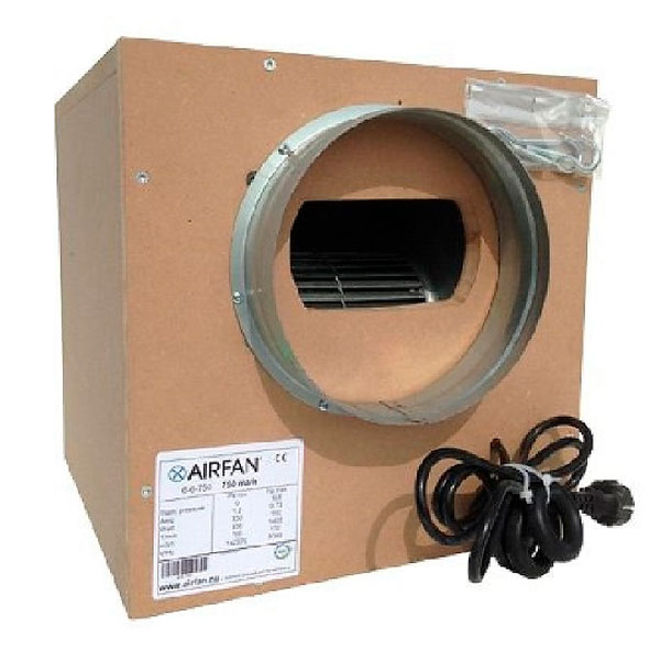 Caja AIRFAN Uni ISO-Box para extracción de aire, marca Airfan