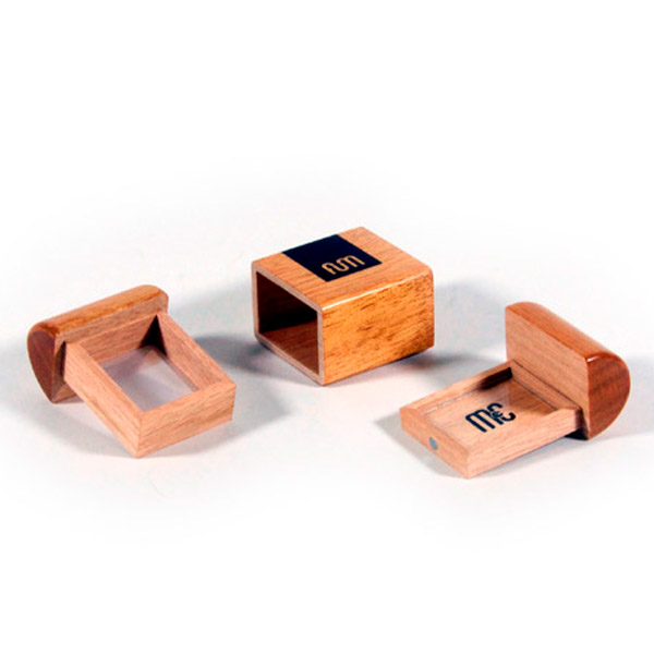 Caja de curación FUM Pocket Natural pequeña para almacenamiento seguro