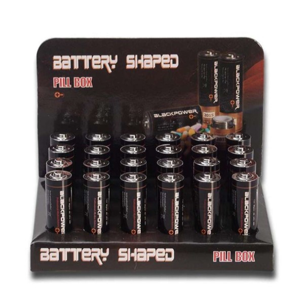 Pila AA con camuflaje para ocultación y control de olores