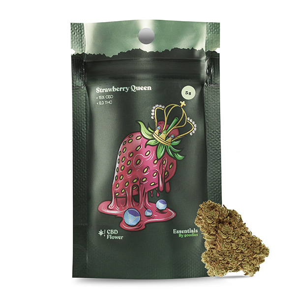 Paquete de CBD Goodies Strawberry Queen de 5 gramos