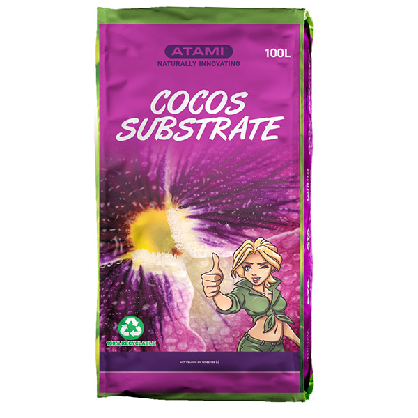 Saco de 100 litros de sustrato Coco Atami B'cuzz para cultivo