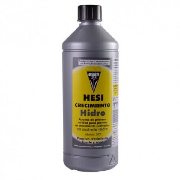 botella de 1 litro de complejo de crecimiento Hydro de Hesi para plantas