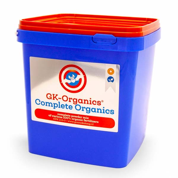 Botella de fertilizante Complete Organics Guanokalong 3 litros para cultivo