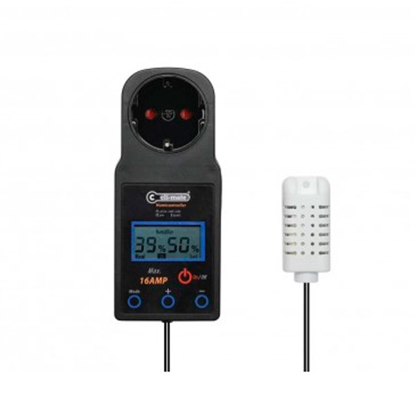 Controlador digital de humedad para clima en cultivo