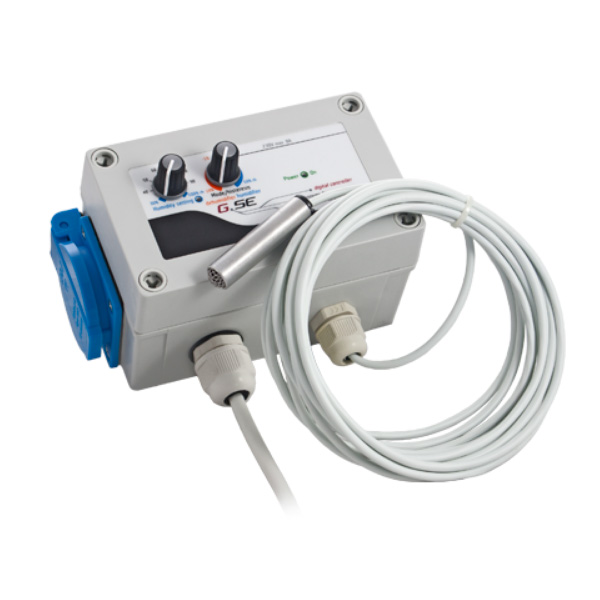 Controlador GSE para humedad en ambientes de cultivo