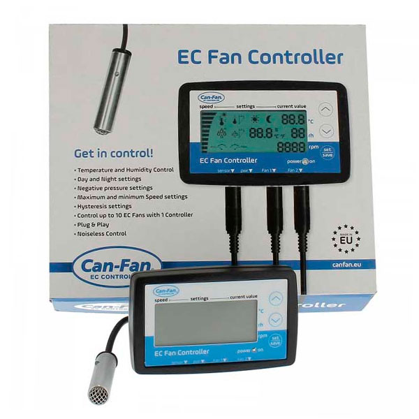 Controlador LCD para extractores Can Fan marca Can-Filters
