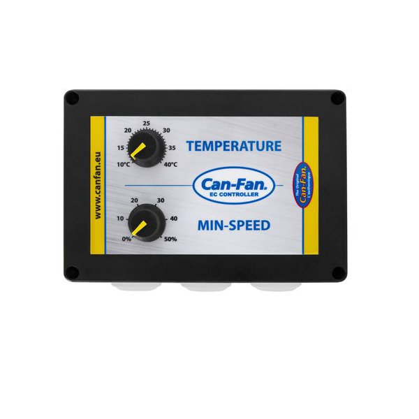 Controlador de temperatura y velocidad para extractores Can Fan de Can-Filters