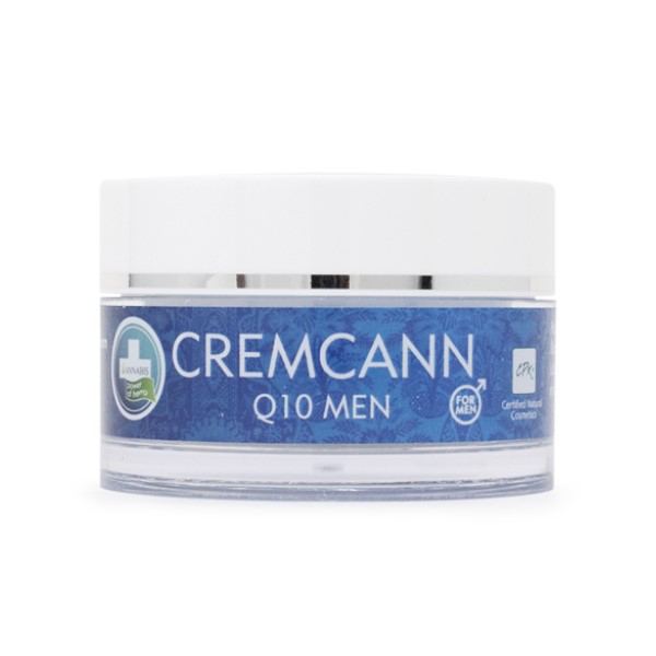 Frasco de Cremcann Q10 Men 50 ml de Annabis para cuidado facial masculino
