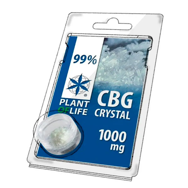 Crystal CBG 99% Powder Plant of Life