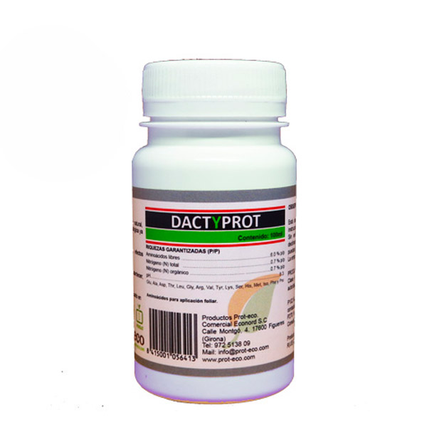 Frasco Dactyprot 100 ml producto ecológico para protección de plantas