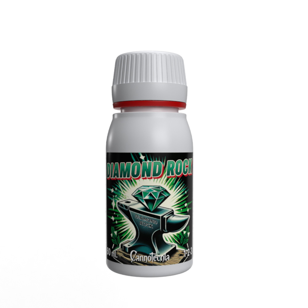 botella de 60 ml de Diamond Rock producto para cultivo