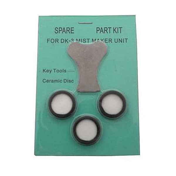 Disco de cerámica y llave para humidificador Mist Maker con 3 membranas para control de clima