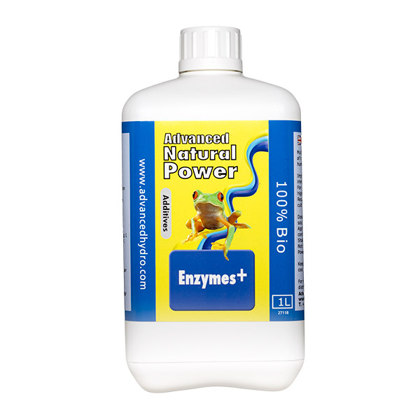 botella de 1 litro de enzimas para cultivo hidropónico Advanced Hydroponics