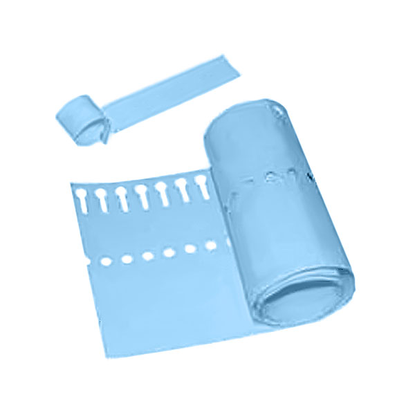 Etiqueta Boucle azul para tutores de plantas