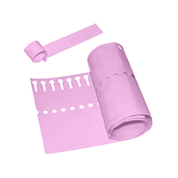 Etiqueta Boucle rosa para etiquetar plantas y tutores