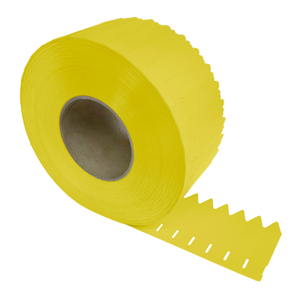 Etiqueta pincho amarillo para plantas, 17 x 80 mm
