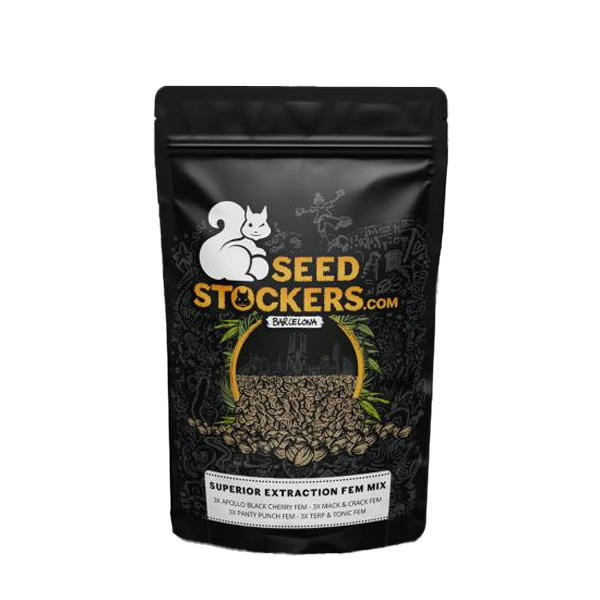 semillas feminizadas Extraction MIX de Seedstockers para cultivo