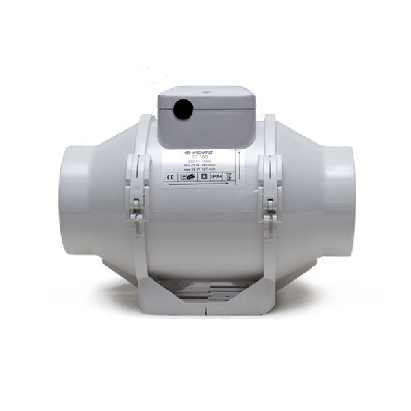 Extractor TT Tubular II 100 mm - 145-187 m³/h