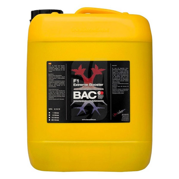 Botella de 10 litros de F1 Superbud Extreme Booster para cultivo