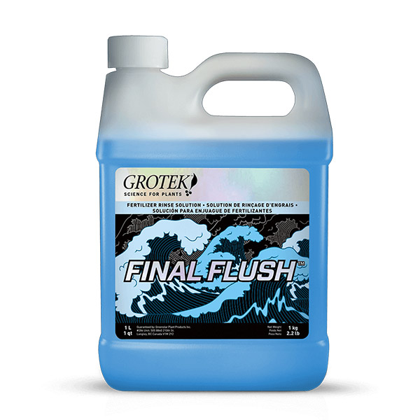 Botella de fertilizante Final Flush Frutas del Bosque de Grotek