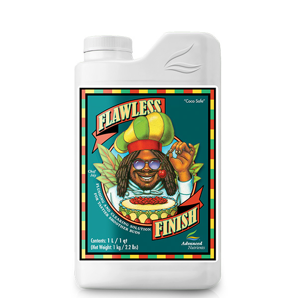 Botella de 1 litro de Flawless Finish de Advanced Nutrients para cultivo