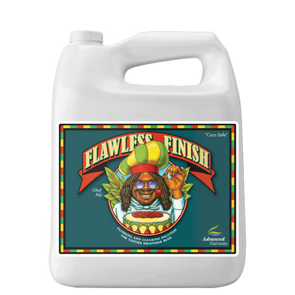 Botella de 5 litros de Flawless Finish de Advanced Nutrients para cultivo