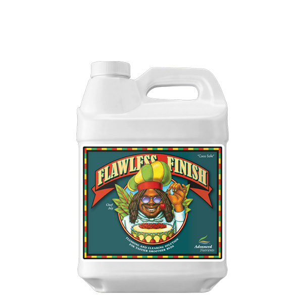 Botella de 500 ml de Flawless Finish de Advanced Nutrients para cuidado de plantas