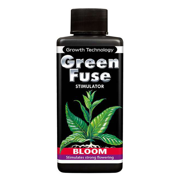 Envase de fertilizante Greenfuse Bloom Growth Technology para plantas