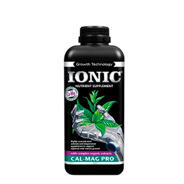 Botella de 1 litro de IONIC Cal-Mag Pro suplemento para cultivo